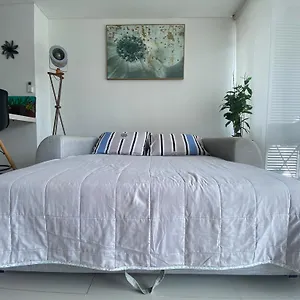 Modern Well-equipped 4 Ppl Condo/5 Min Beach Walk Apartamento Santa Marta (Magdalena)